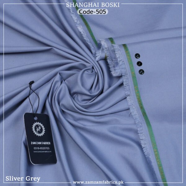 Shanghai Boski-Silver-Grey-505