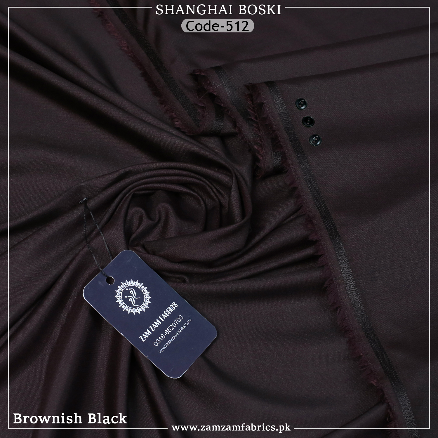 Shanghai Boski-Brownish-Black-512