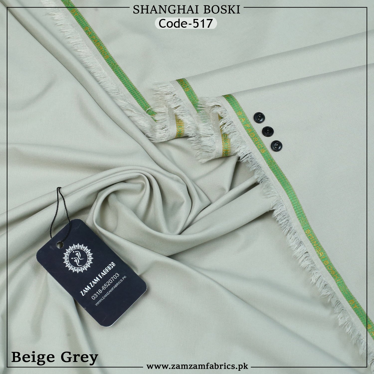 Shanghai Boski-Beige-Grey-517