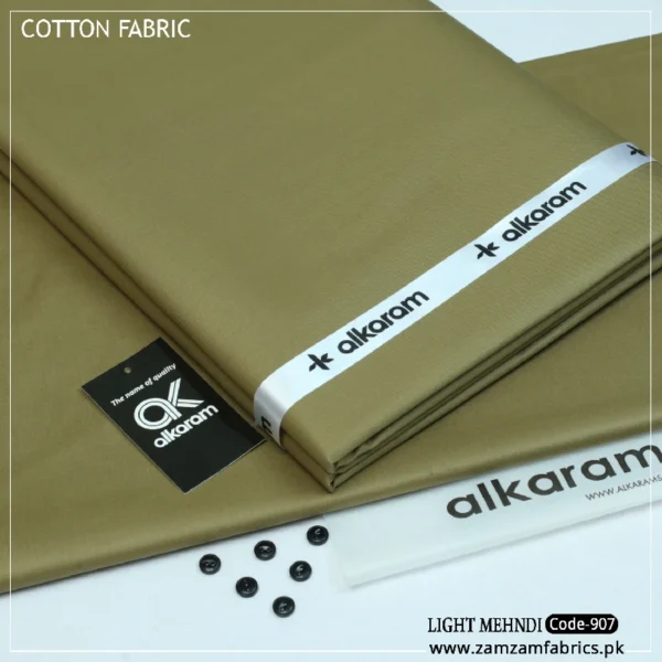 Special Al Karam Cotton | Light Mehndi