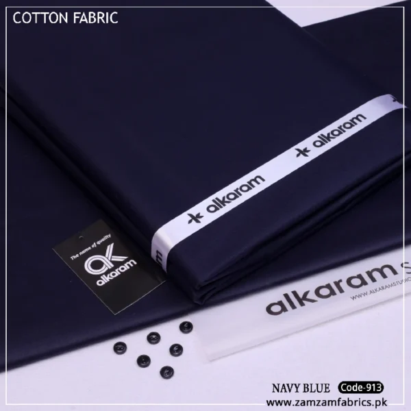 Special Al Karam Cotton | Navy Blue