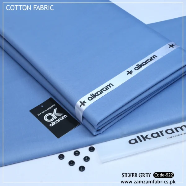 Special Al Karam Cotton | Silver Grey