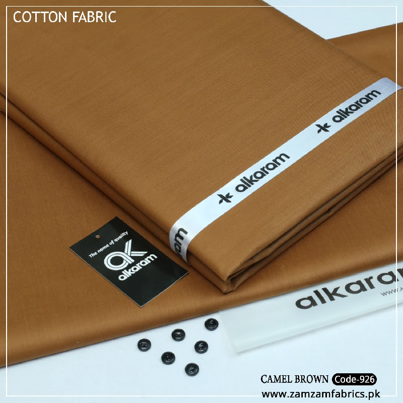Special Al Karam Cotton | Camel Brown