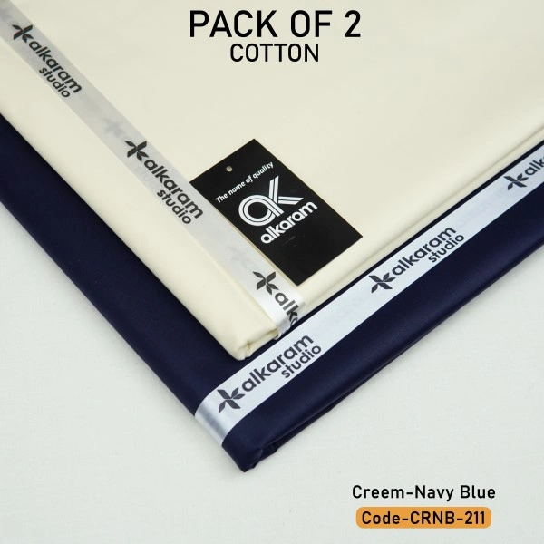 Special Al Karam Cotton | Pack Of 2 Bundle-CRNB-211