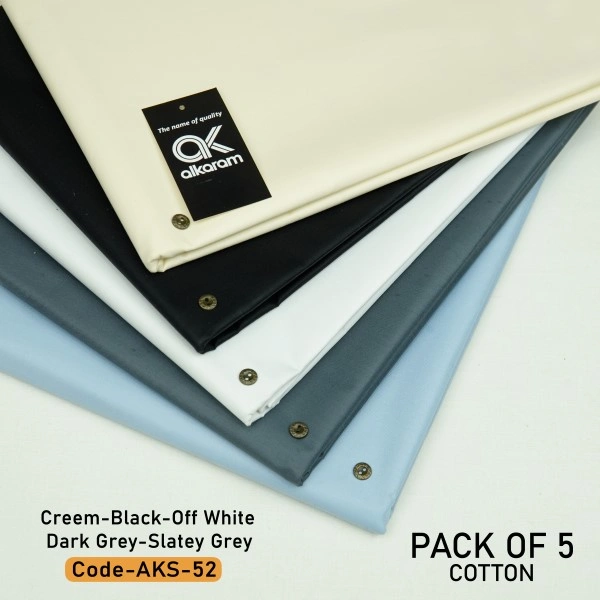 Special Al Karam Cotton | Pack Of 5 Bundle-AKS-52
