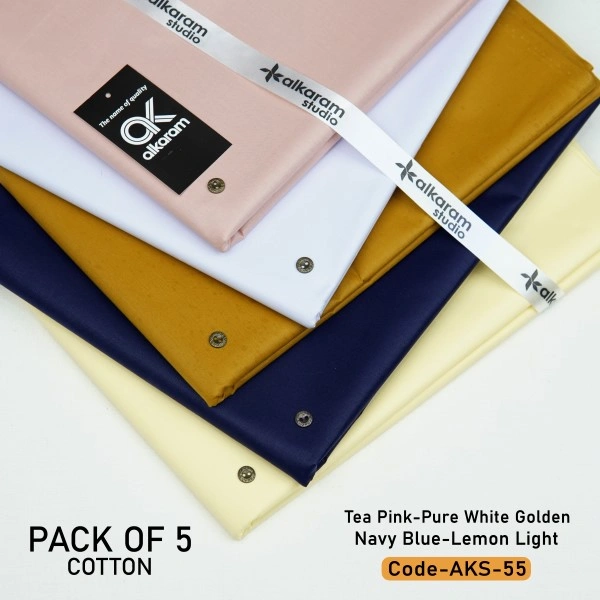 Special Al Karam Cotton | Pack Of 5 Bundle-AKS-55